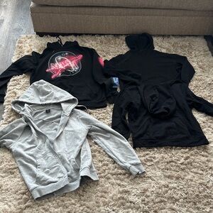 Old Navy Kids Jackets & Coats - Black and Gray
